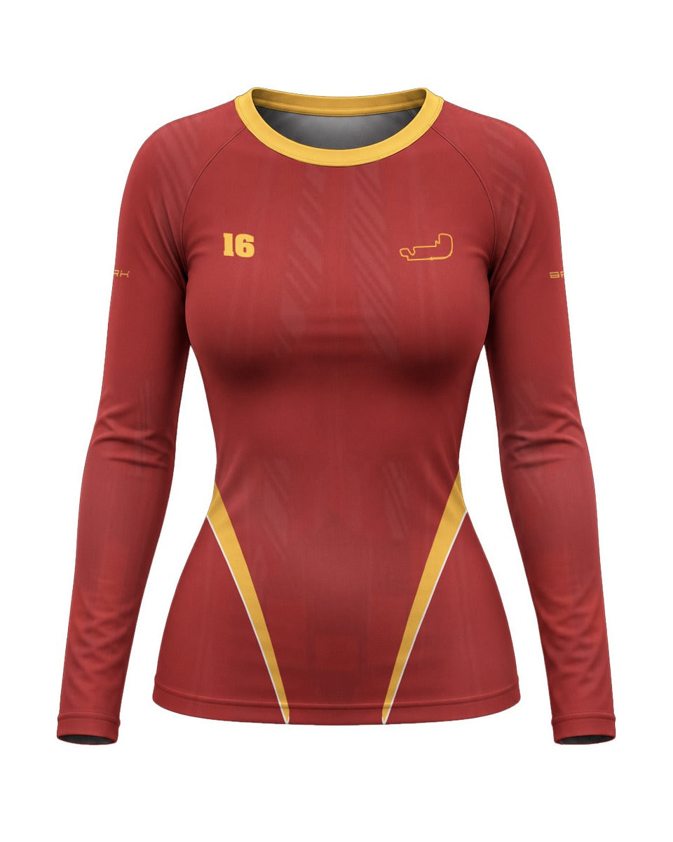 Camisa Segunda Pele Feminina Brk Fórmula 1 Indianópolis Capital da Corrida com UV50+