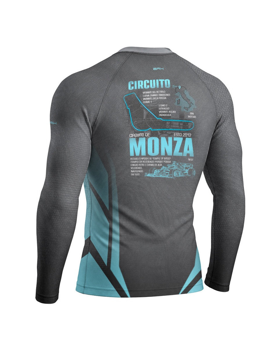 Camisa Segunda Pele Brk Fórmula 1 Mercedes W07 Monza com UV50+