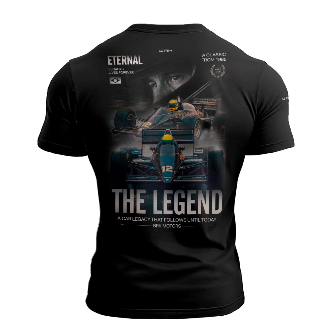 Camisa Fórmula 1 Brk Lotus 97T Senna a Lenda com Proteção UV50