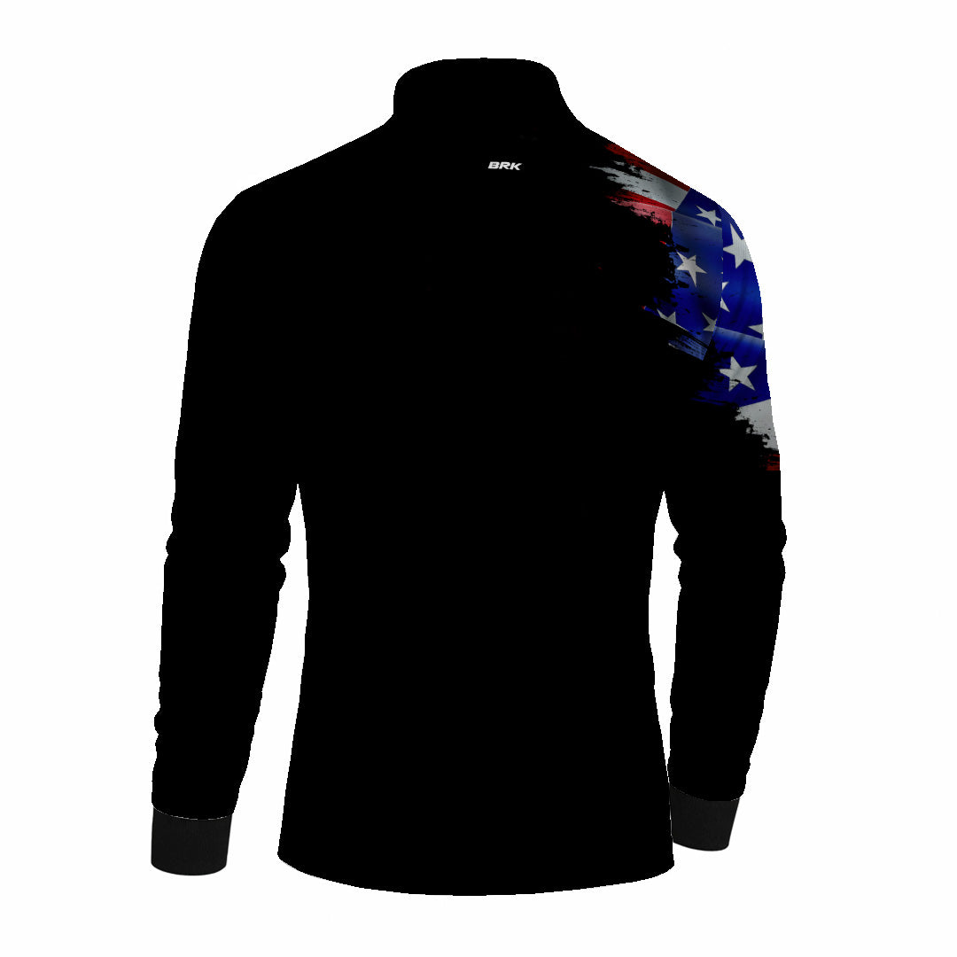 Camisa Bandeira Estados Unidos com UV50 - Envio Imediato