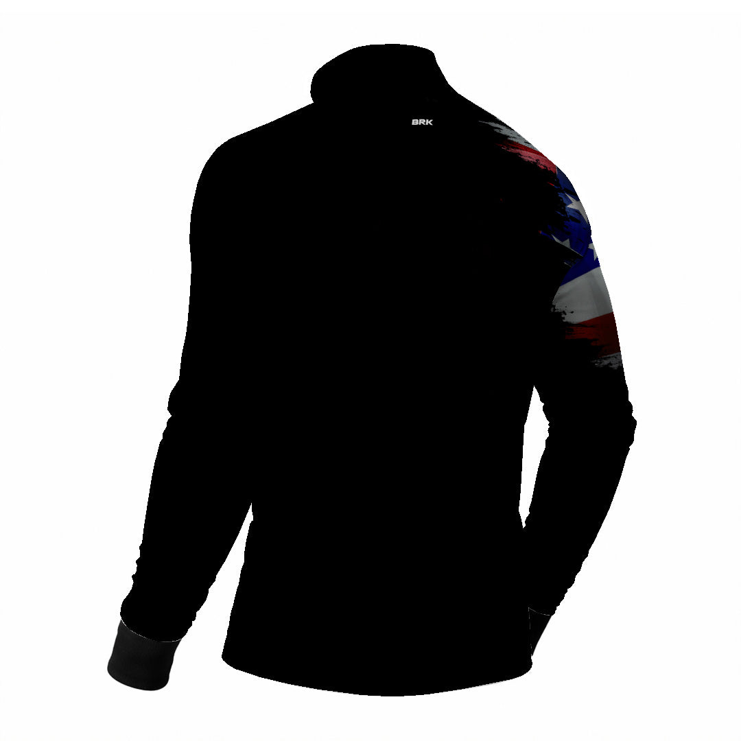 Camisa Bandeira Estados Unidos com UV50 - Envio Imediato