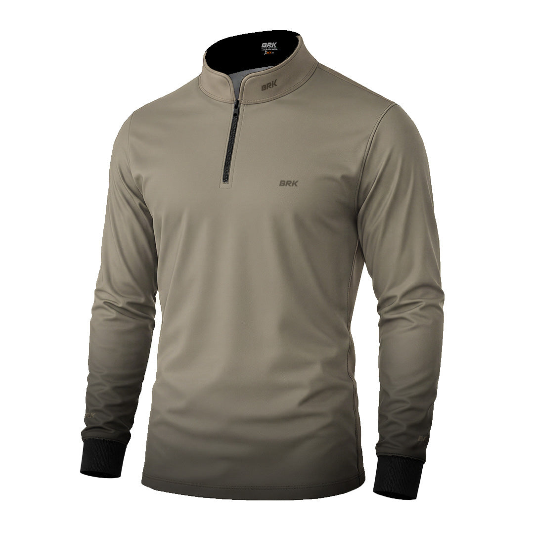 Camisa Agro Brk Unissex Basic Areia com UV50 - Envio Imediato