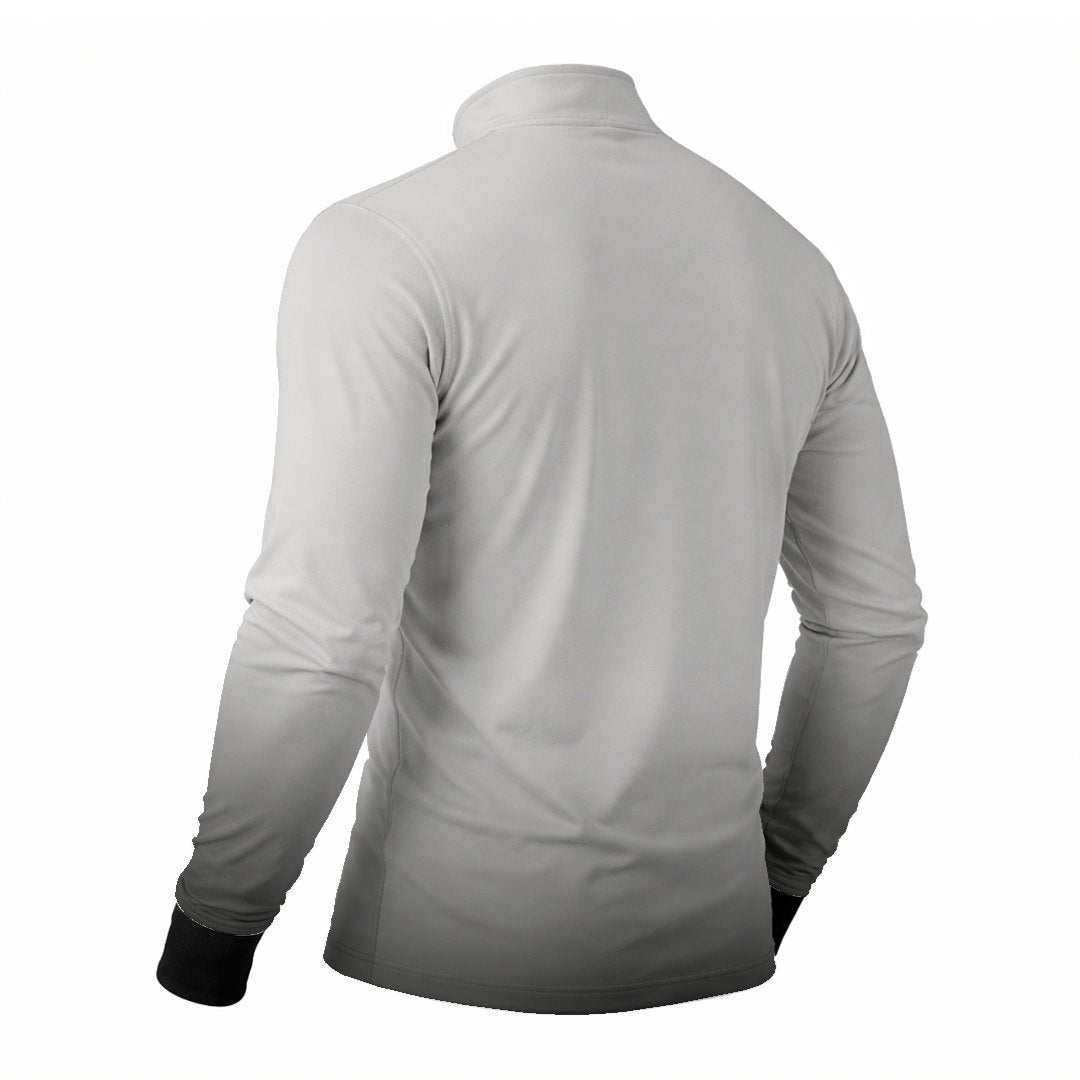 Camisa Básica Cinza Claro com UV50 - Envio Imediato