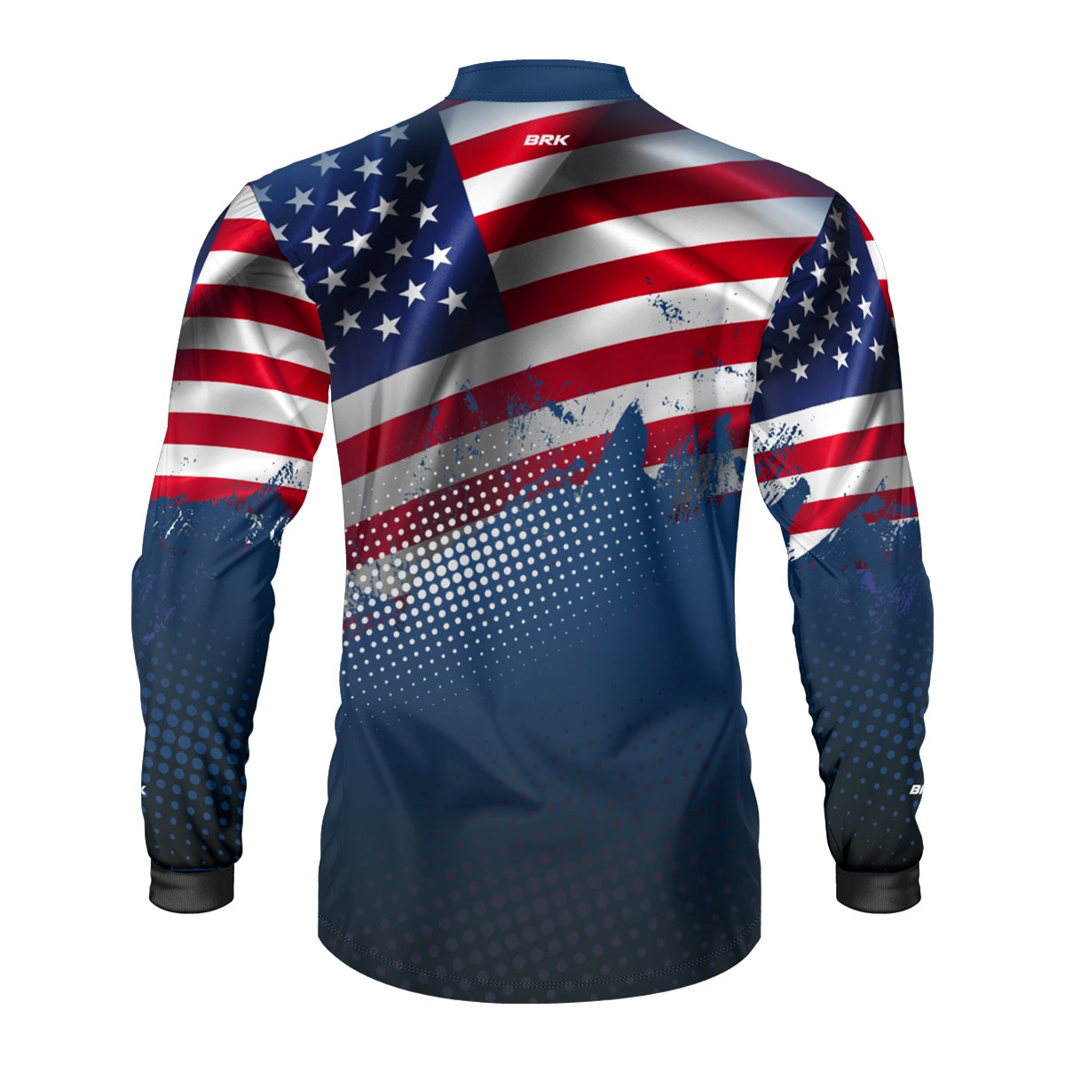 Camisa Bandeira dos Estados Unidos com UV50 - Envio Imediato