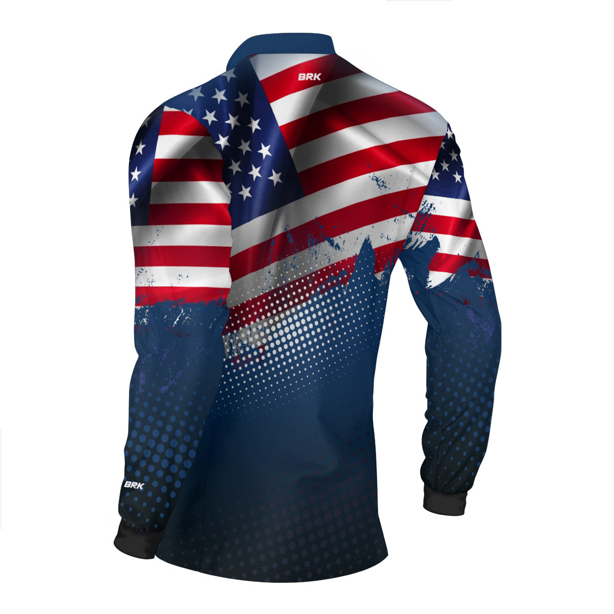 Camisa Bandeira dos Estados Unidos com UV50 - Envio Imediato