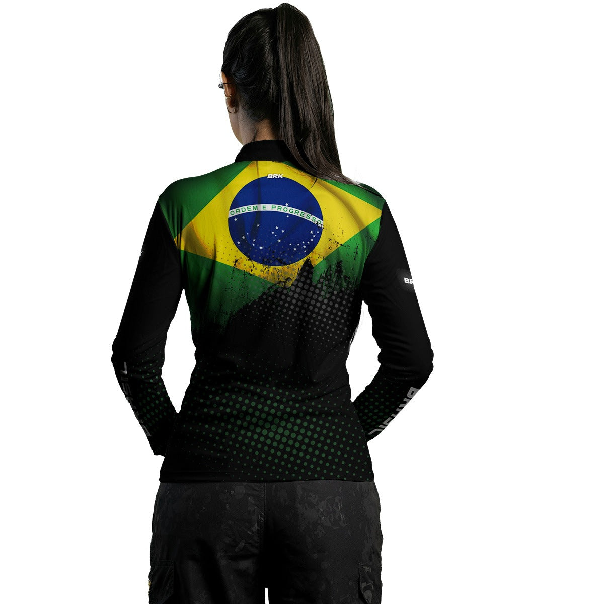 Camisa do Brasil com UV50 - Envio Imediato