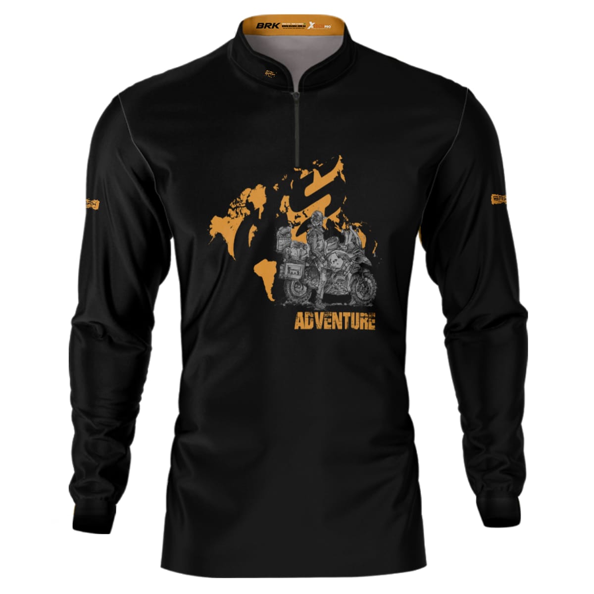 Camisa de Motociclismo Brk GS Big Trail Adventure com Proteção Solar UV50+