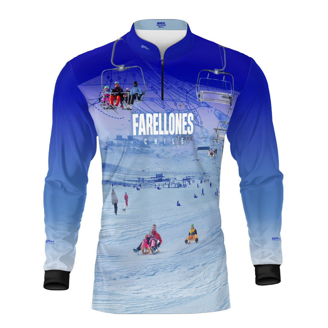 Camisa Brk Chile Farellones 2 com Proteção UV50+