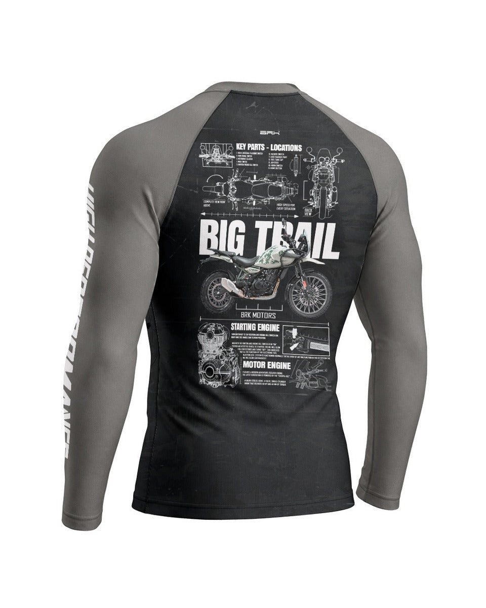 Camisa Brk Big Trail Motor Engine com Proteção UV50