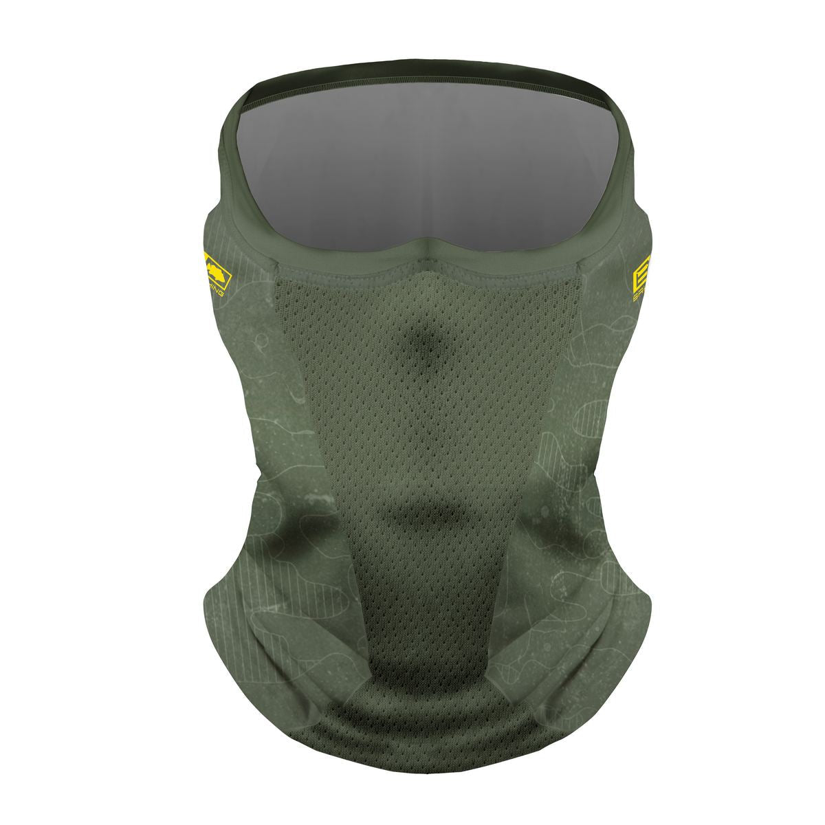 Bandana Black Mask Brk Adventure Green com Proteção UV50+