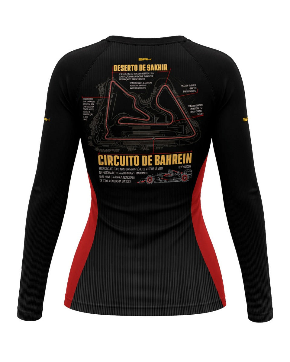 Camisa Segunda Pele Brk Fórmula 1 Circuito do Bahrein com UV50+