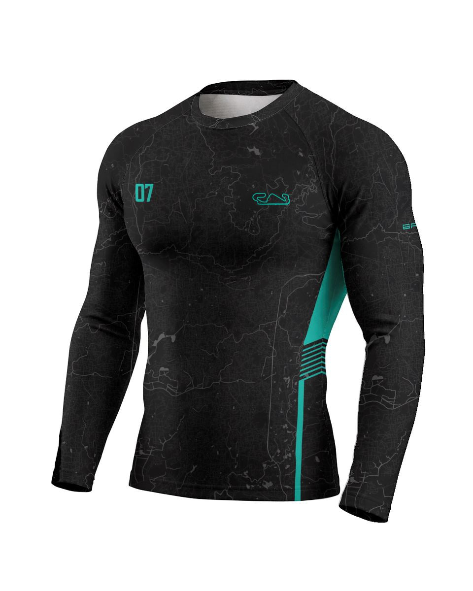 Camisa Segunda Pele Brk Fórmula 1 Barcelona com UV50+