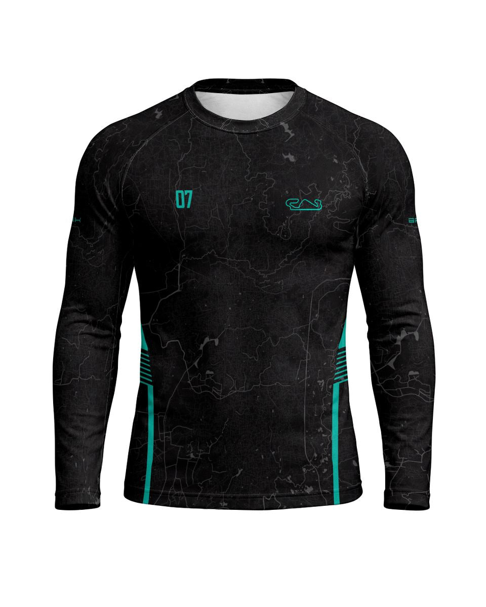 Camisa Segunda Pele Brk Fórmula 1 Barcelona com UV50+