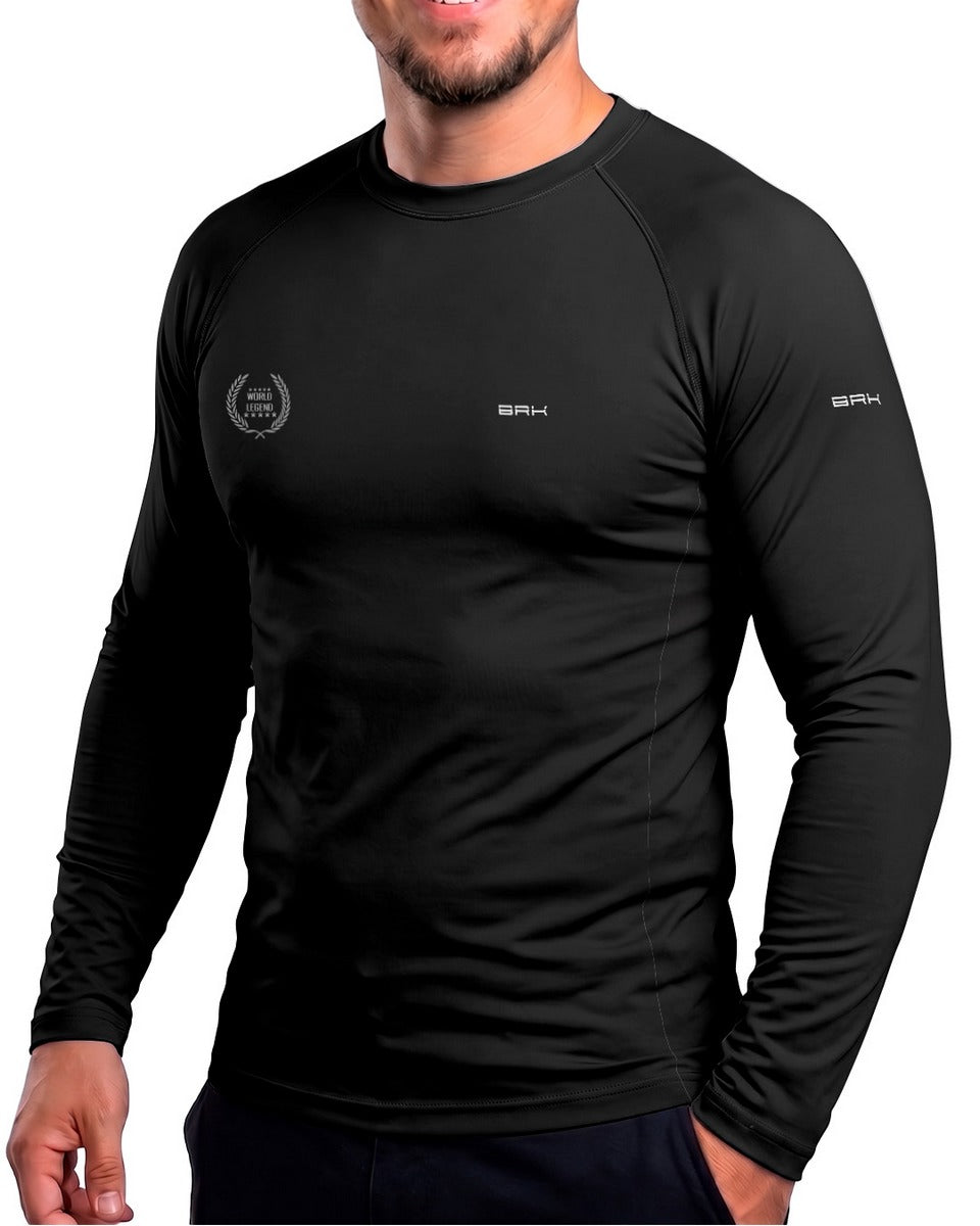 Camisa Segunda Pele Brk 97 Senna a Lenda com UV50+