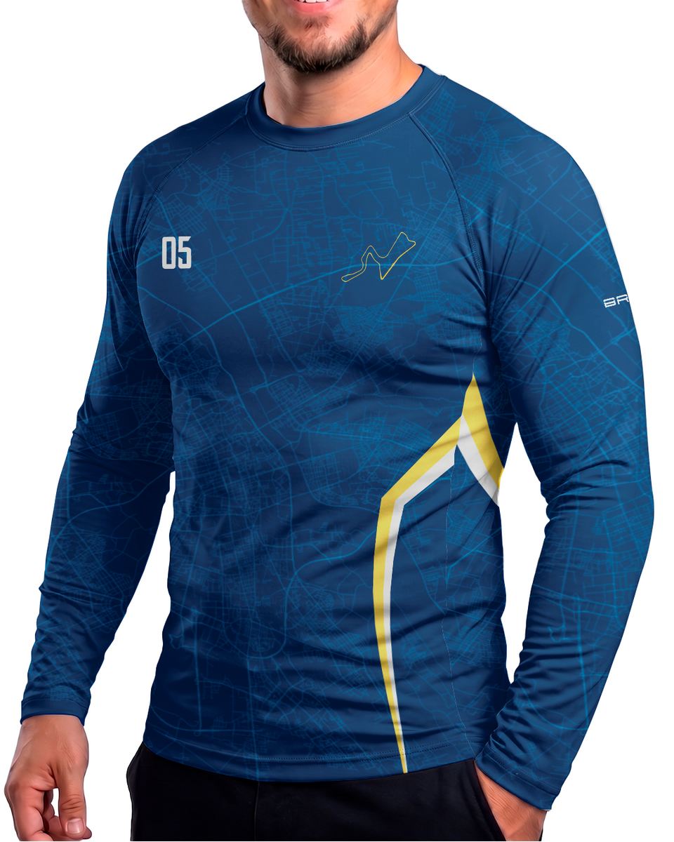 Camisa Segunda Pele Brk Fórmula 1 FW14B com UV50+