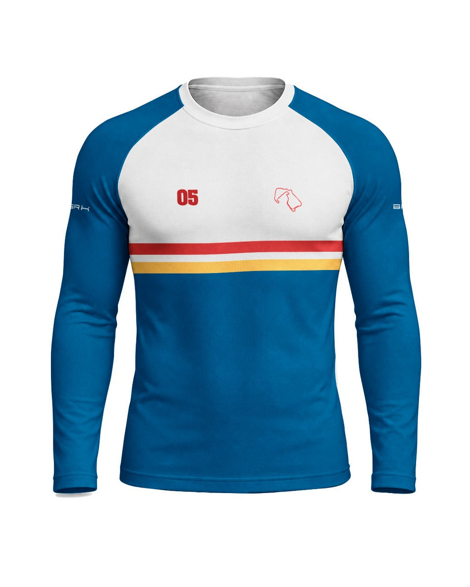Camisa Segunda Pele Brk Fórmula 1 FW14B Silverstone com UV50+