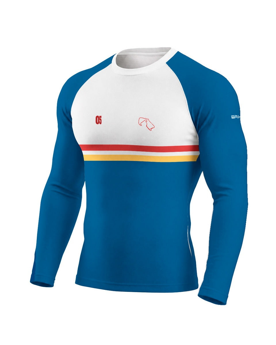 Camisa Segunda Pele Brk Fórmula 1 FW14B Silverstone com UV50+