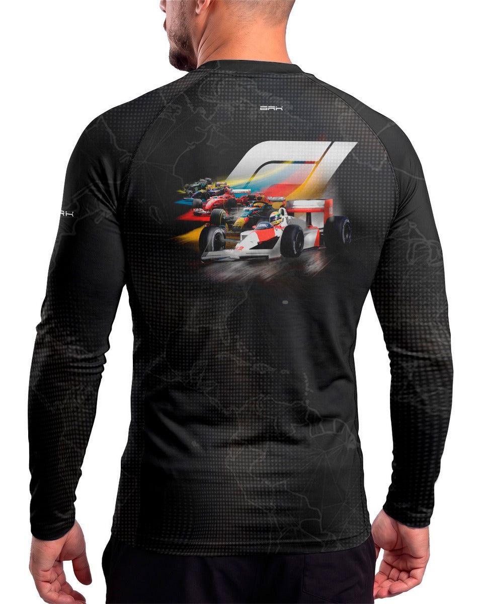Camisa Segunda Pele Brk Fórmula 1 Lendas de Todas as Eras com UV50+
