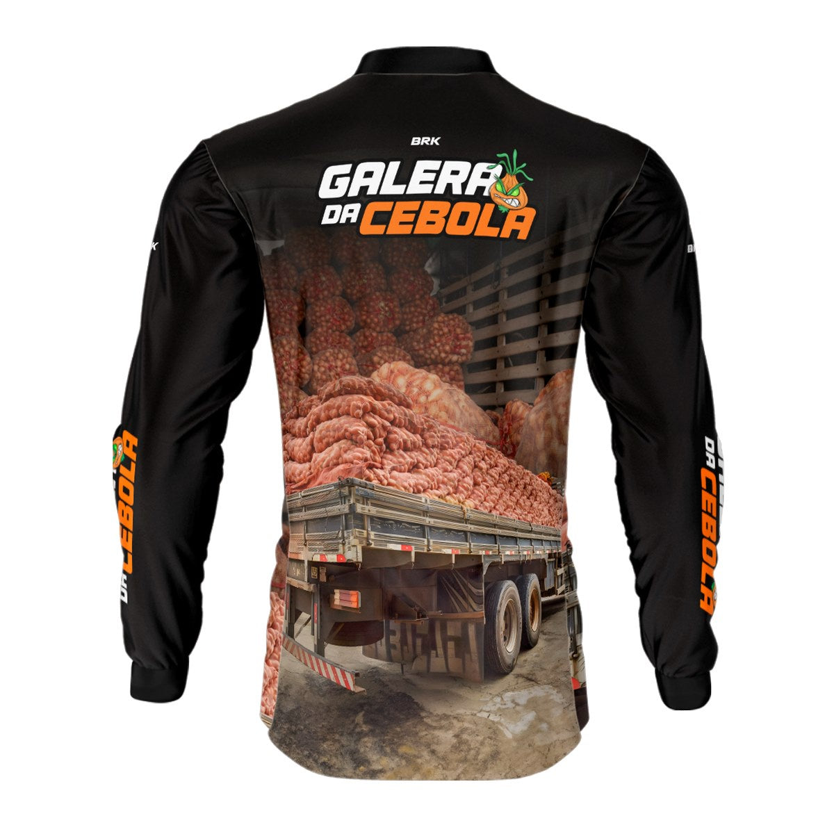 Camisa de Caminhão Brk Galera da Cebola com Proteção Solar UV50+