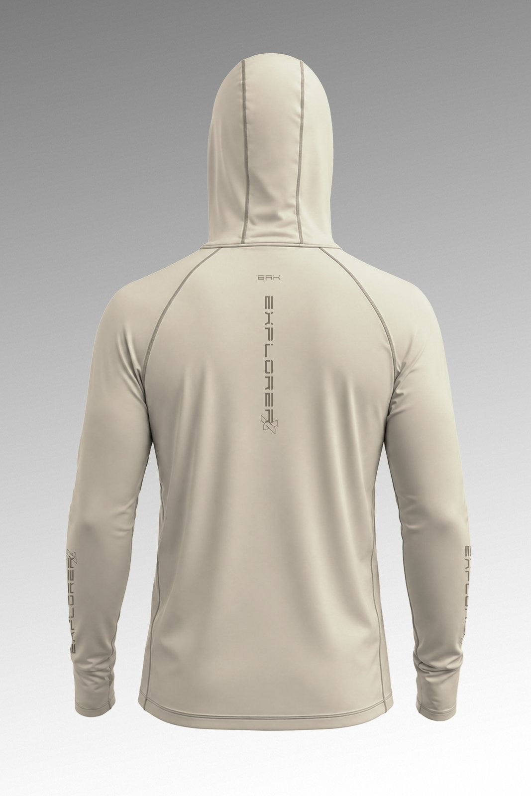 Camisa FusionX Explorerx Creme Básica Off White com Proteção UV50+