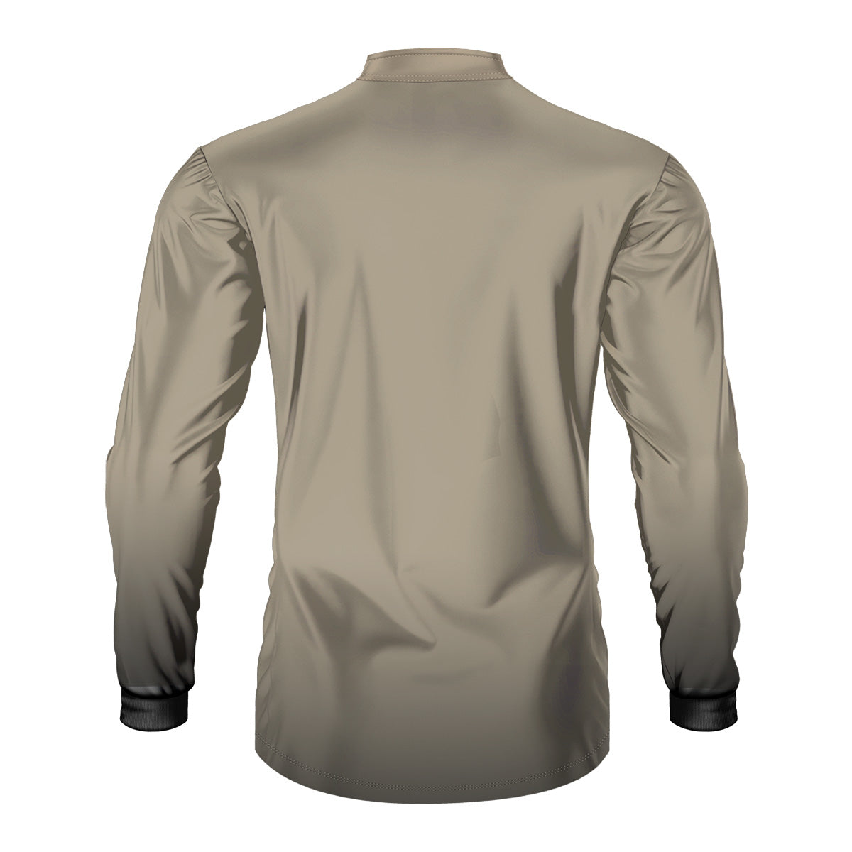 Camisa Motociclismo Brk Unissex Basic Areia com Proteção Solar UV50+