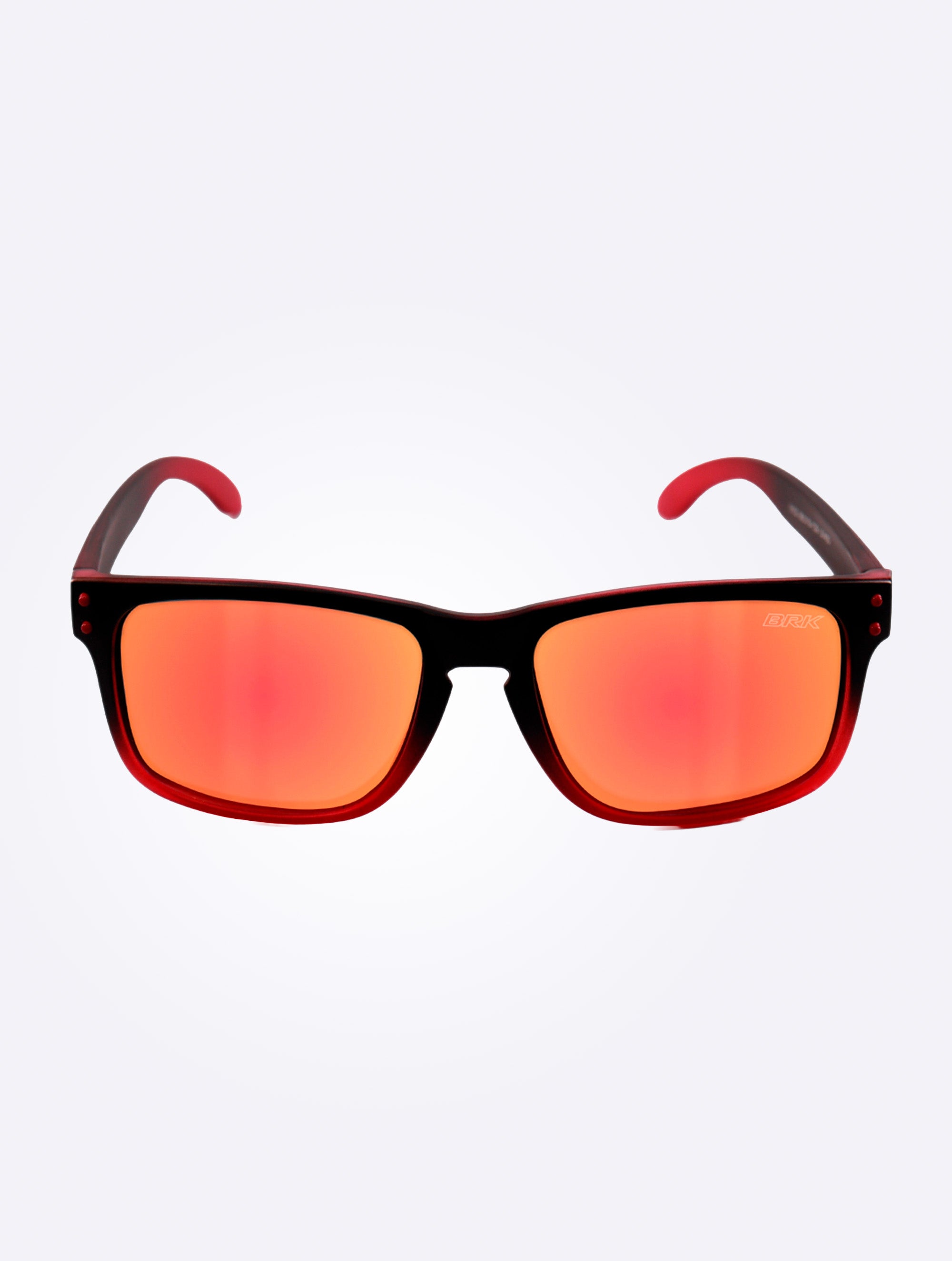 Óculos de Sol BRK Quadrado com Lente Polarizada Vermelho