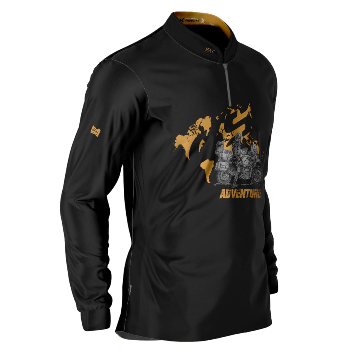Camisa de Motociclismo Brk GS Big Trail Adventure com Proteção Solar UV50+