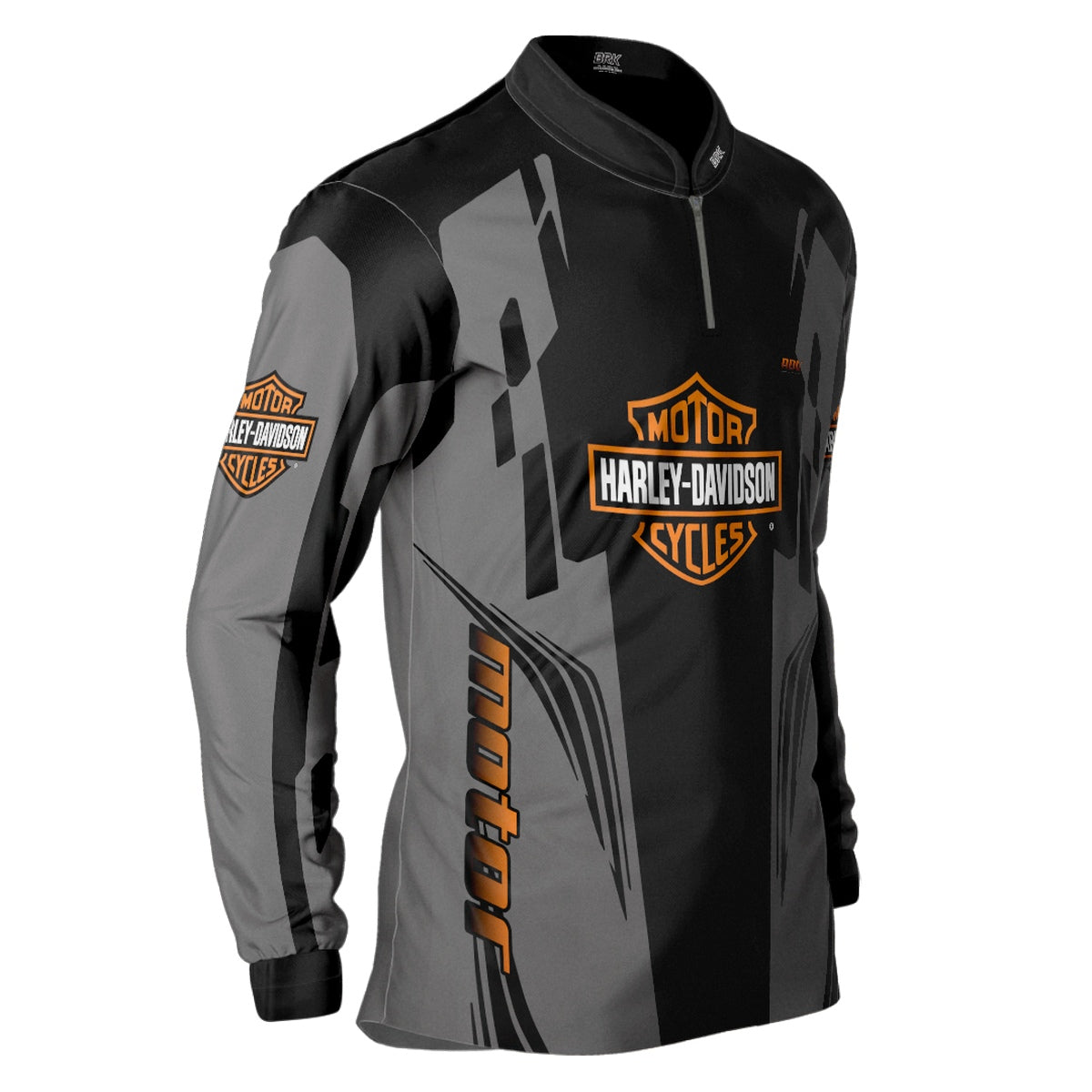 Kit Casal Camisas UV50 Harley Davidson Black com Proteção UV50