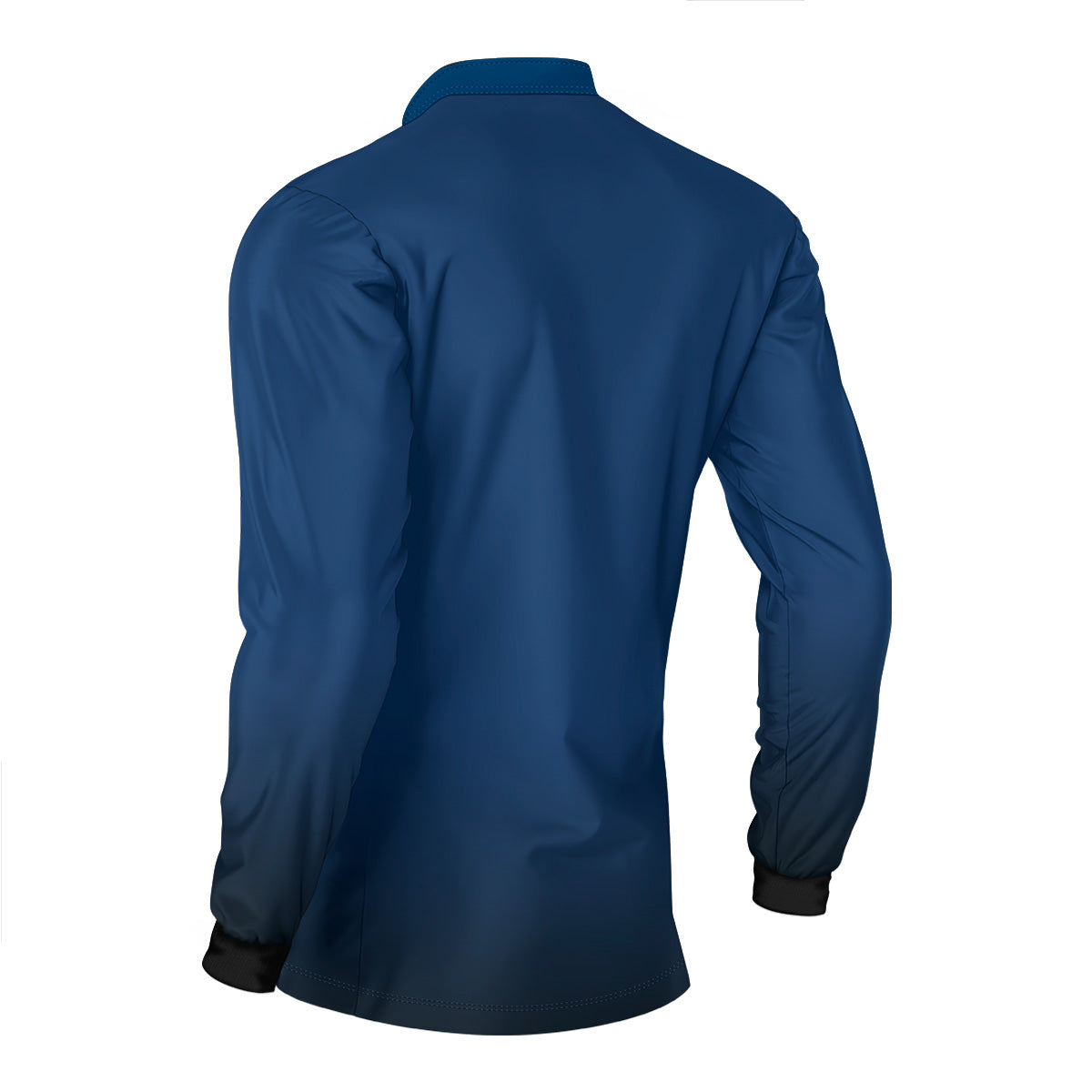 Camisa Motociclismo Brk Unissex Basic Azul Naval com Proteção Solar UV50+
