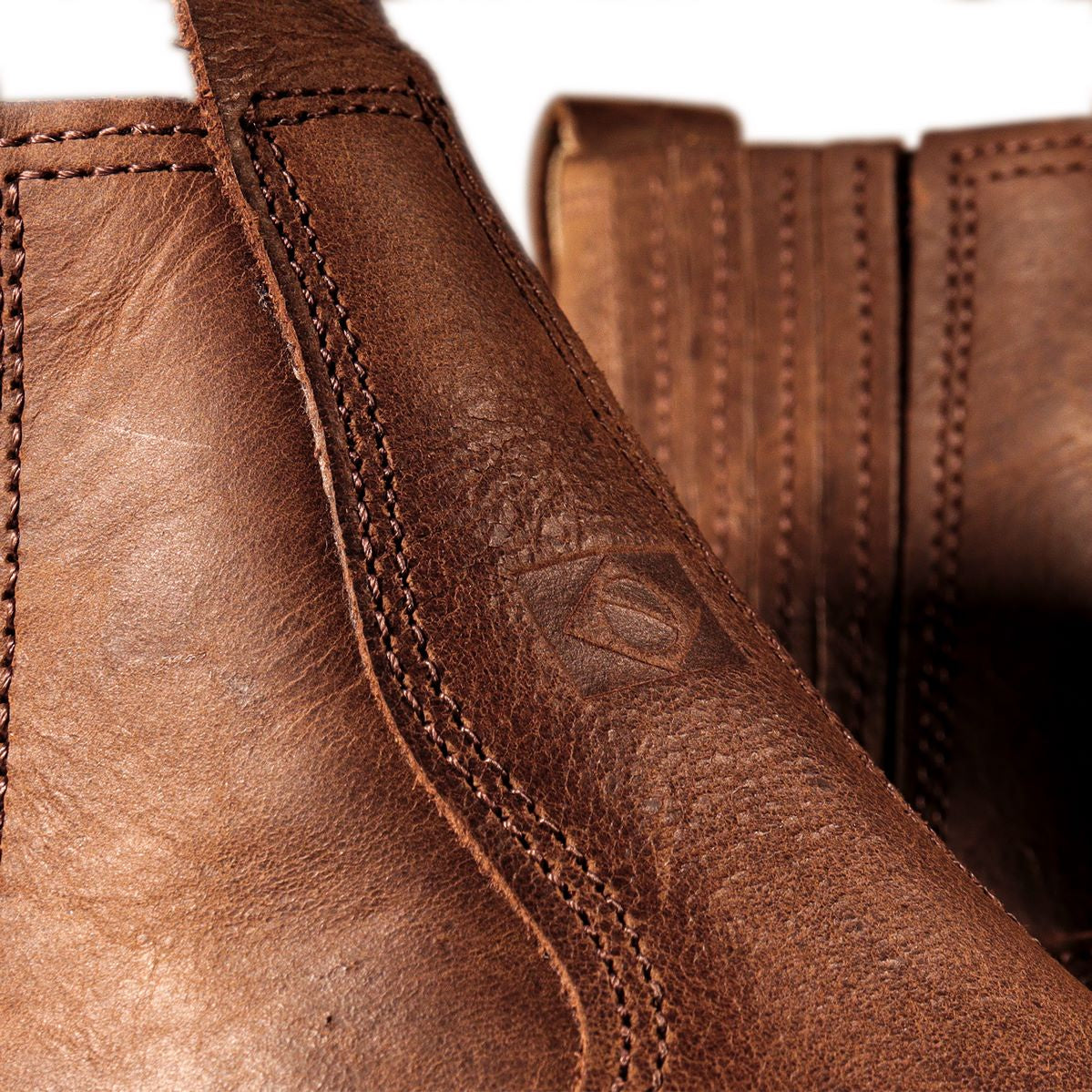 Botina de Couro Brk Texas Brown