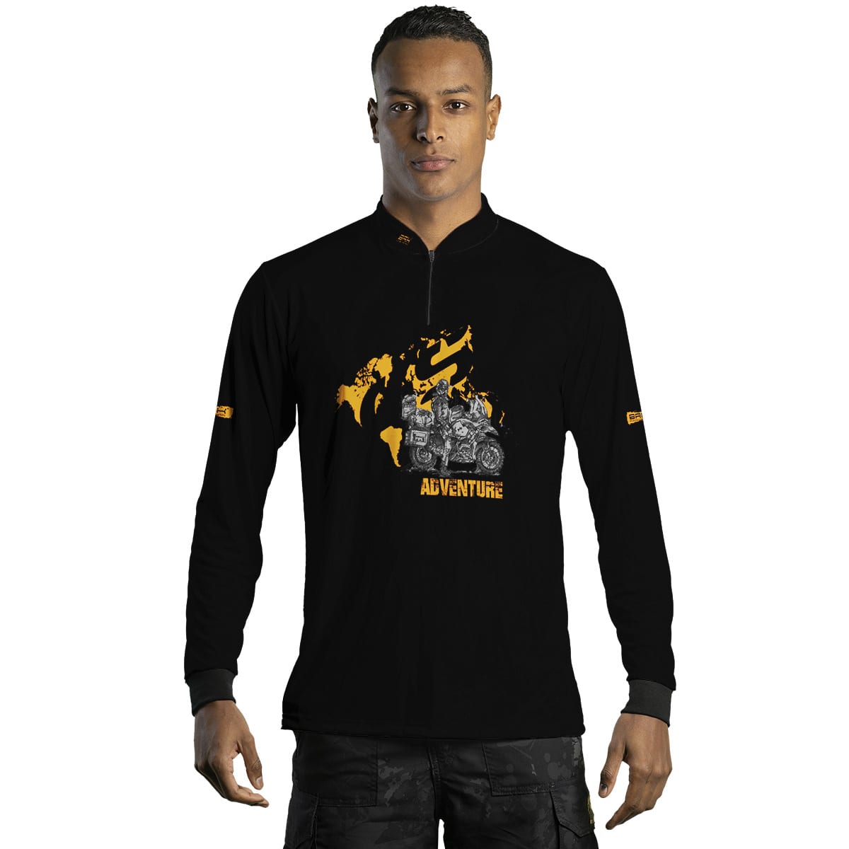 Camisa de Motociclismo Brk GS Big Trail Adventure com Proteção Solar UV50+