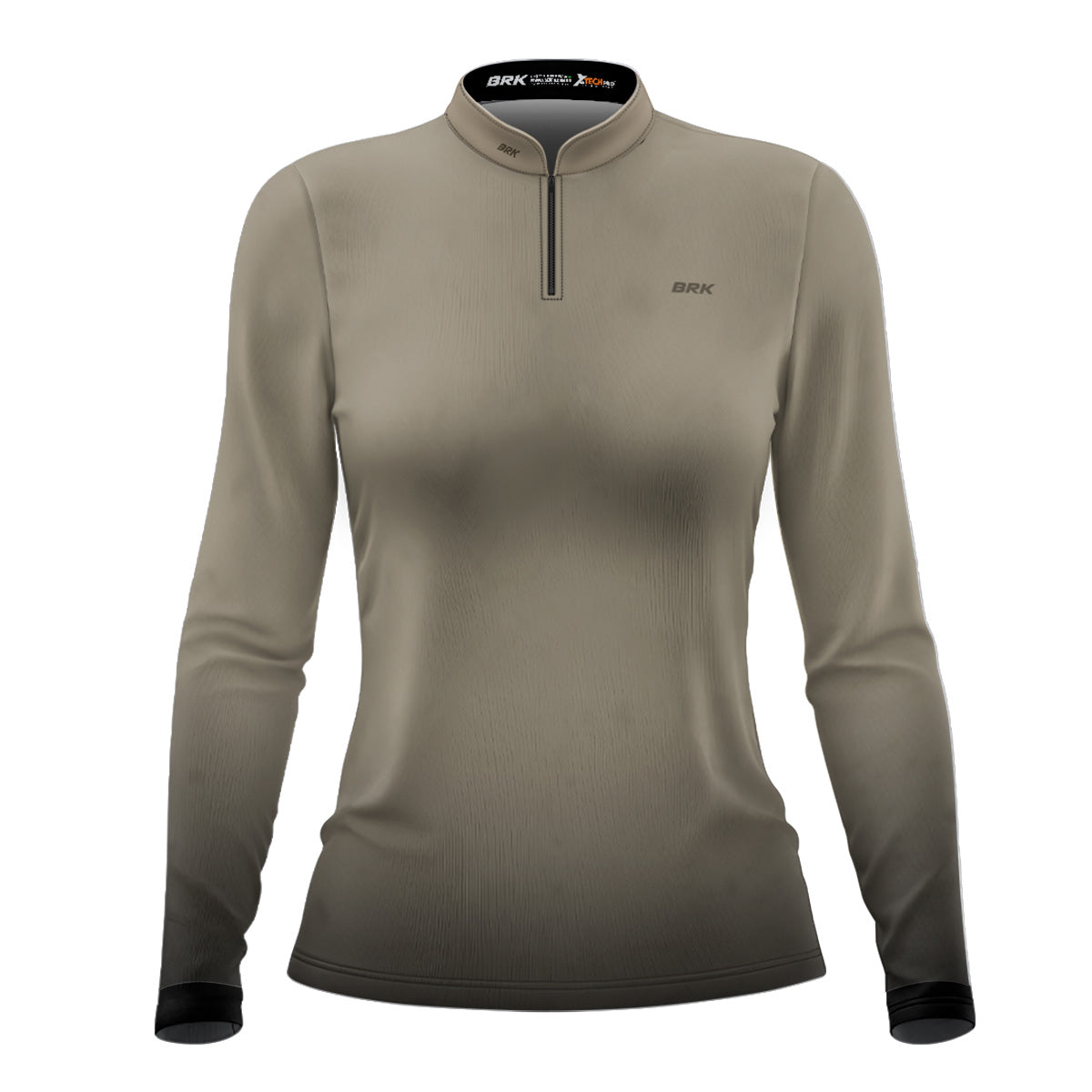 Camisa Feminina Brk Unissex Basic Areia com Proteção Solar UV50+