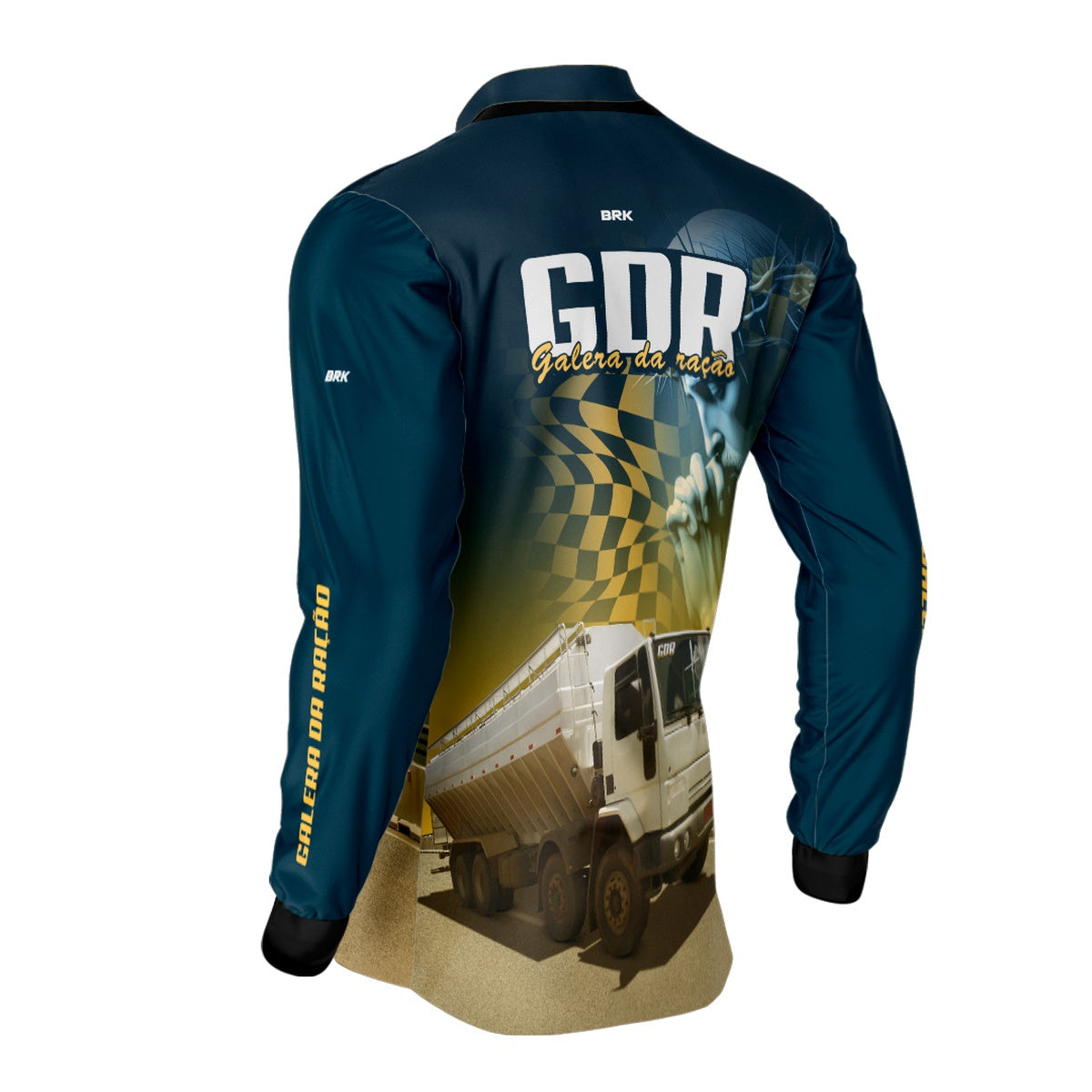 Camisa de Caminhão Brk Galera da Ração com UV50+