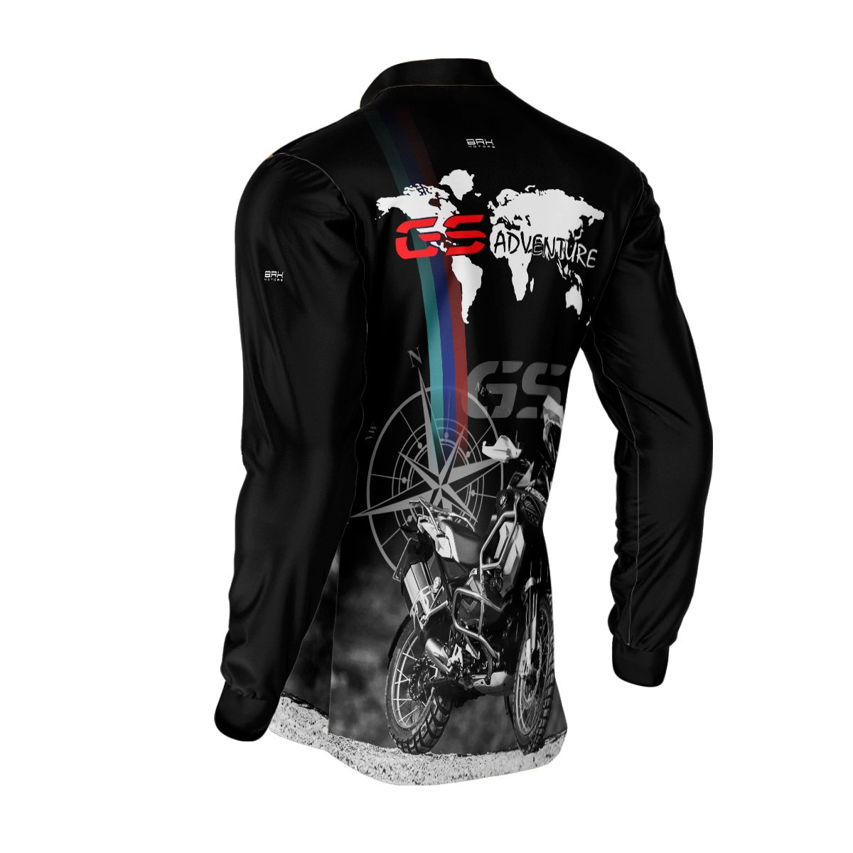 Camisa de Motociclismo Brk GS Adventure com Proteção Solar UV50+