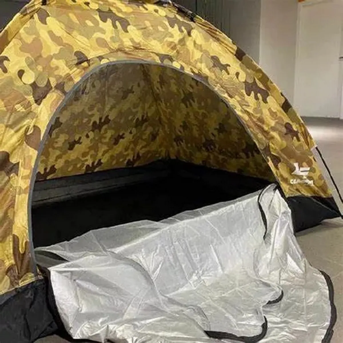 Barraca para Camping 5/6 Pessoas Albatroz AF-300 Camuflado Marrom