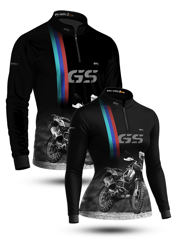 Kit Casal Camisas UV50 GS Adventure com Proteção UV50