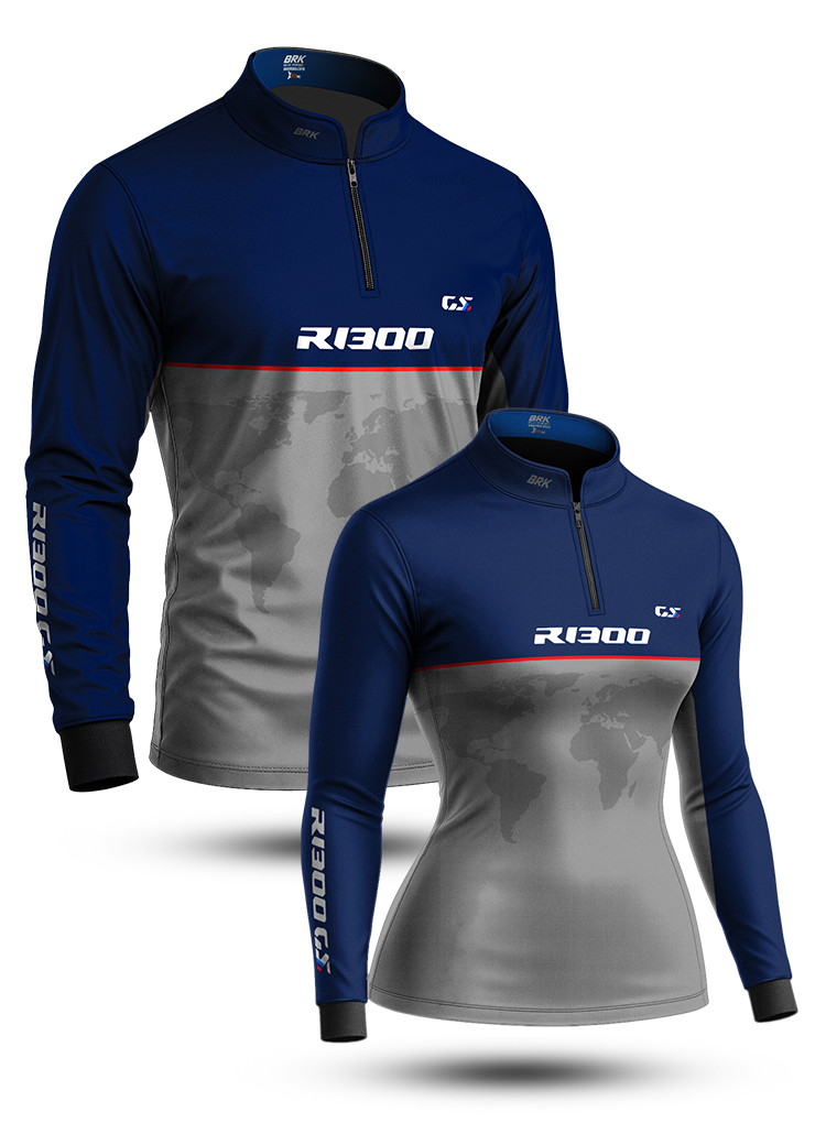 Kit Casal Camisas UV50 GS R1300 com Proteção UV50