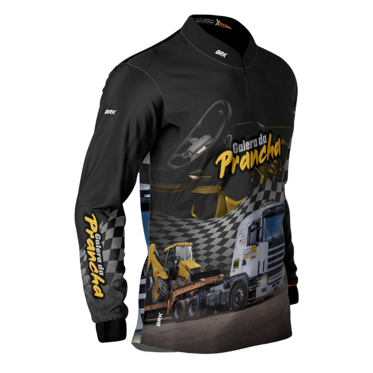 Camisa de Caminhão Brk Galera da Prancha com UV50+