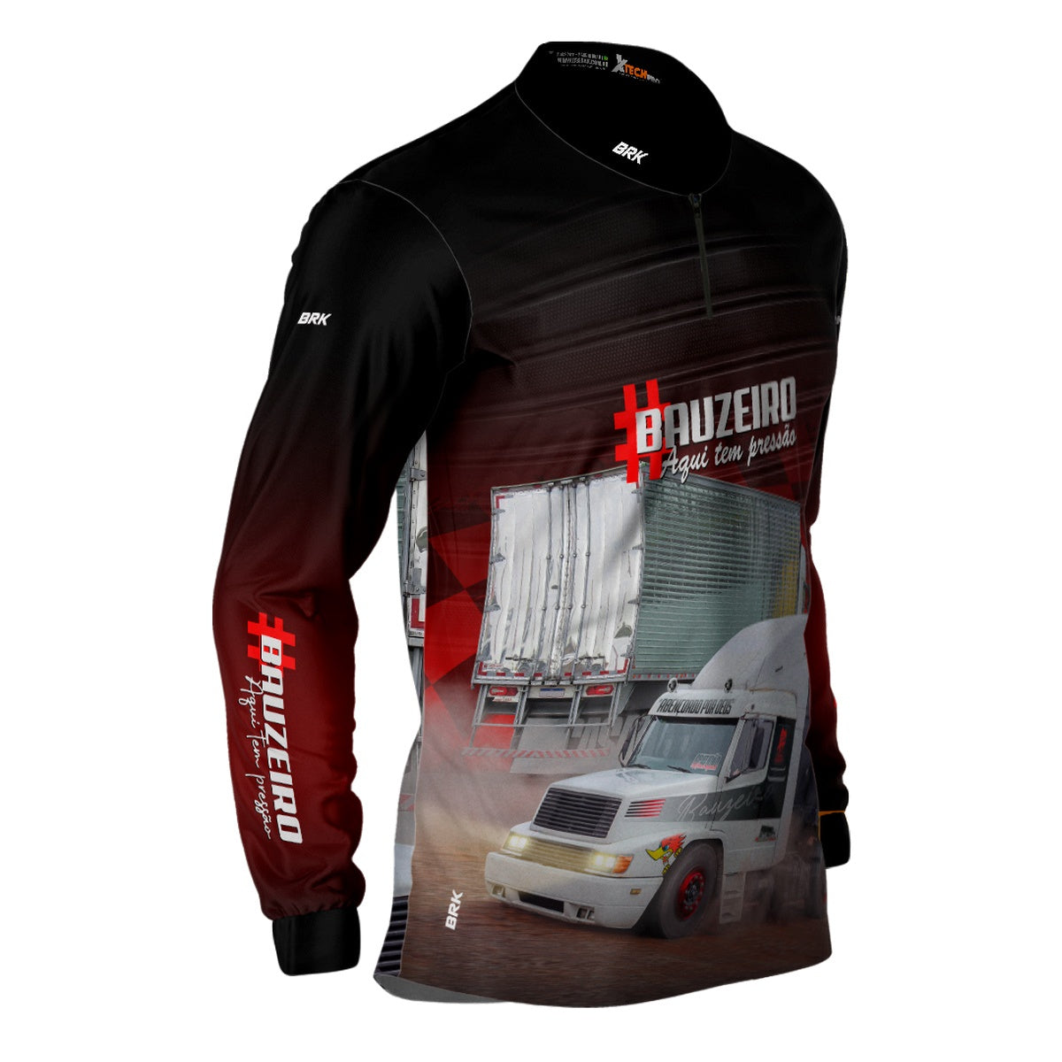 Camisa de Caminhão Brk Bauzeiro com UV50+