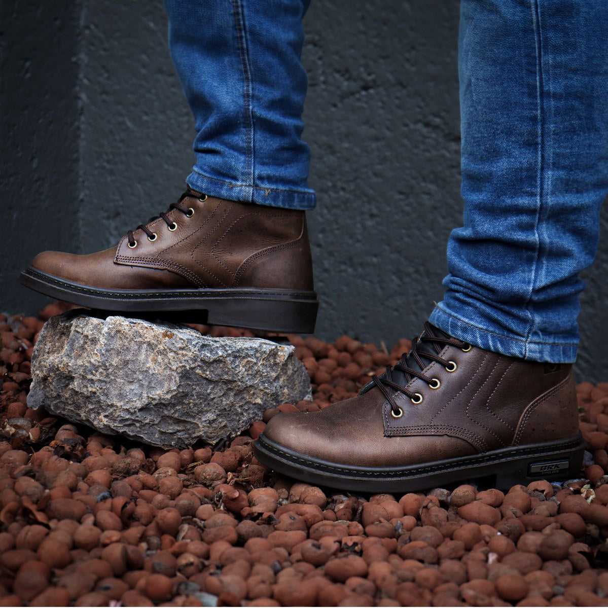 Bota de Motociclismo Brk Arizona - Couro Legítimo