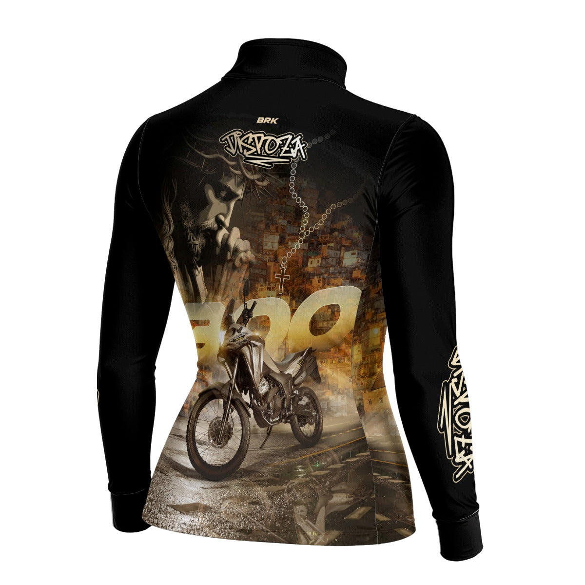 Camisa de Motociclismo Feminina Brk Sahara Adventure Proteção UV50+