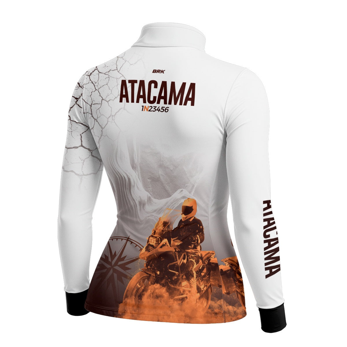Camisa de Motociclismo Feminina Brk Expedição Atacama com Proteção Solar UV50+
