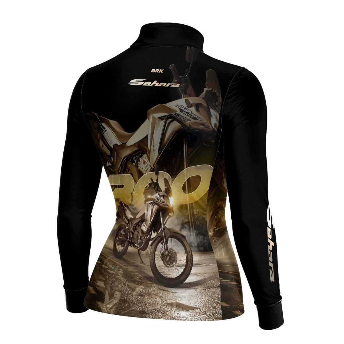 Camisa de Motociclismo Feminina Brk XRE 300 SAHARA com Proteção UV50+