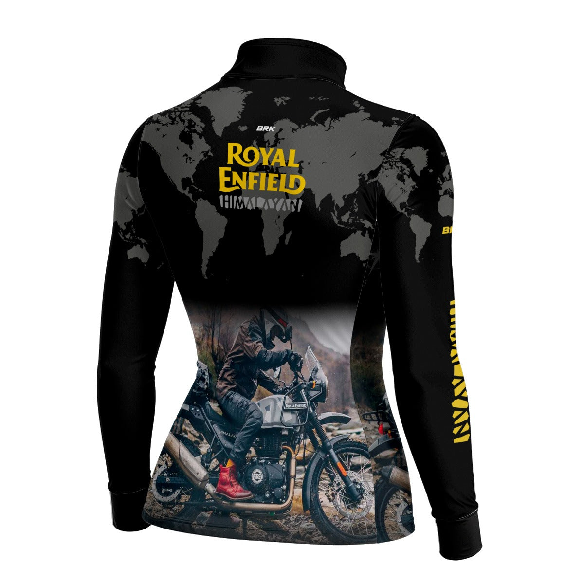 Camisa de Motociclismo Feminina Brk Royal Enfield Himalaian com Proteção UV50+