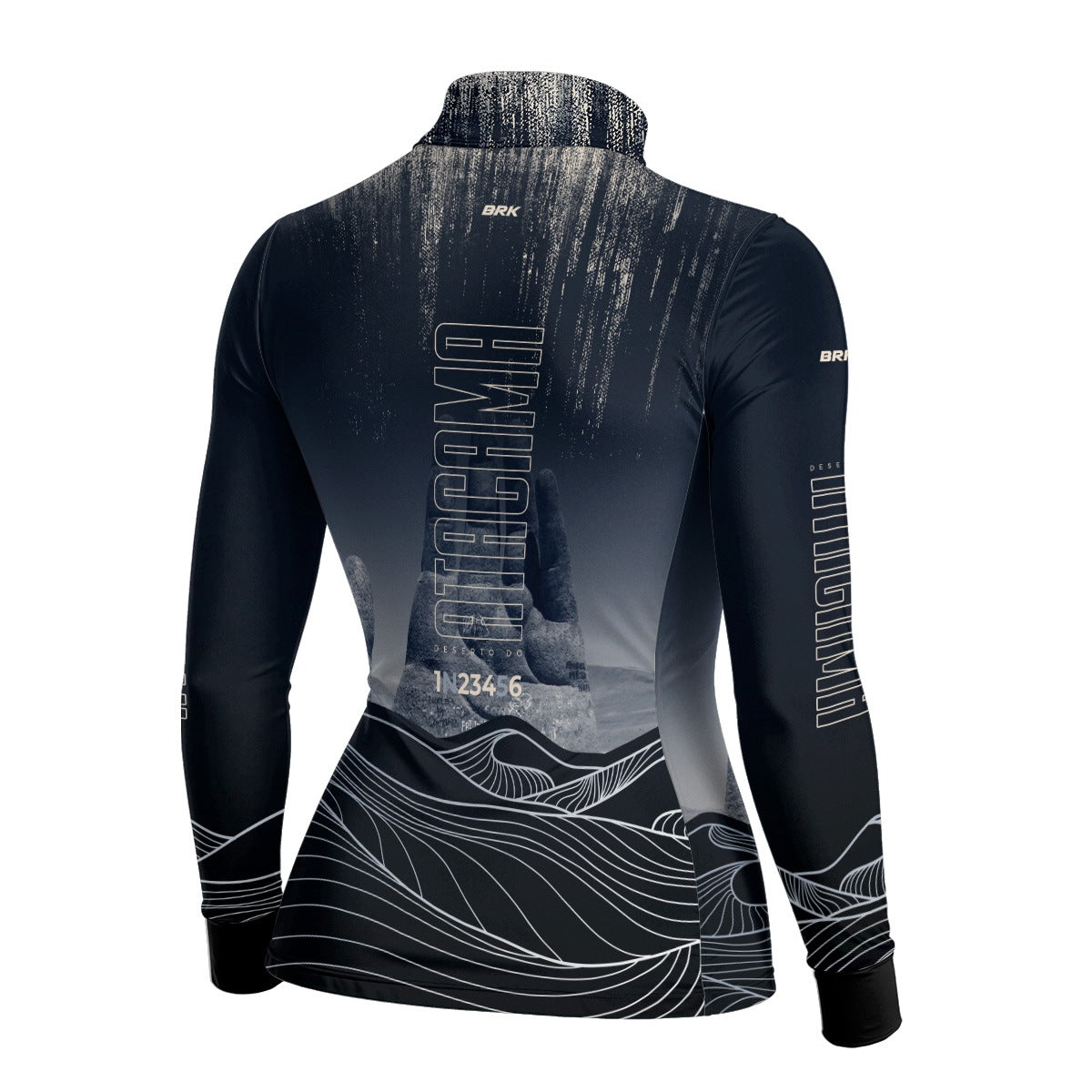 Camisa de Motociclismo Feminina Brk Deserto do Atacama com Proteção Solar UV50+