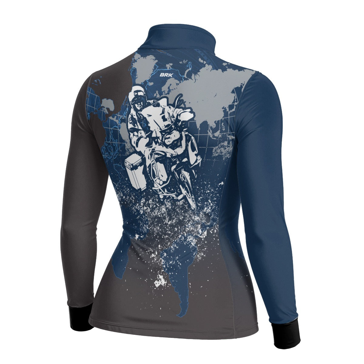 Camisa de Motociclismo Feminina Brk Motociclismo Big Trail Life com Proteção Solar UV50+