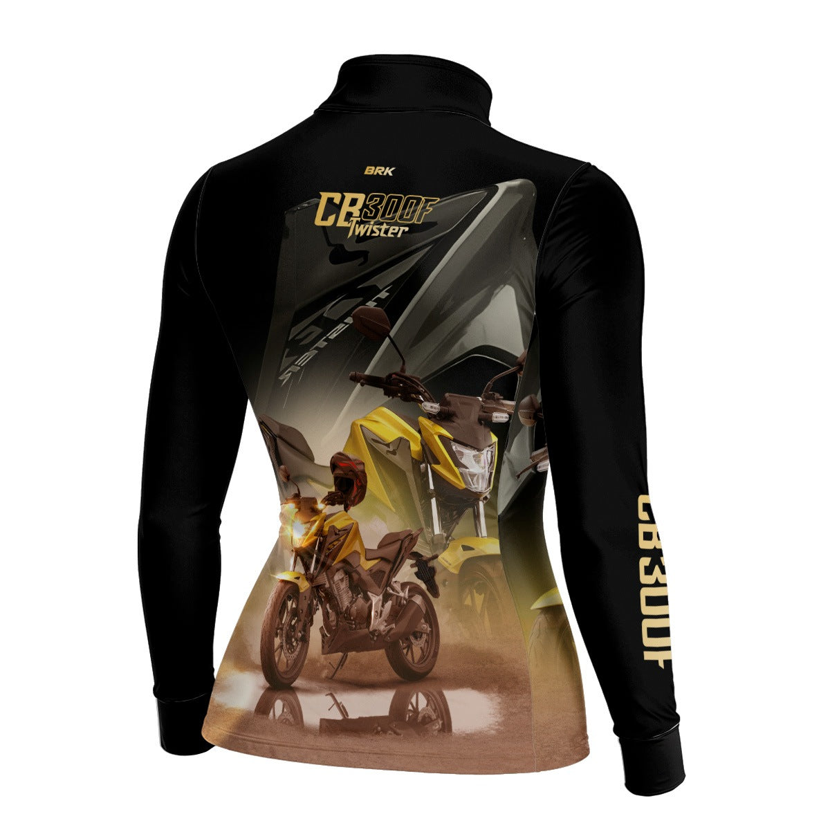 Camisa de Motociclismo Feminina Brk CB300F Twister com Proteção UV50+