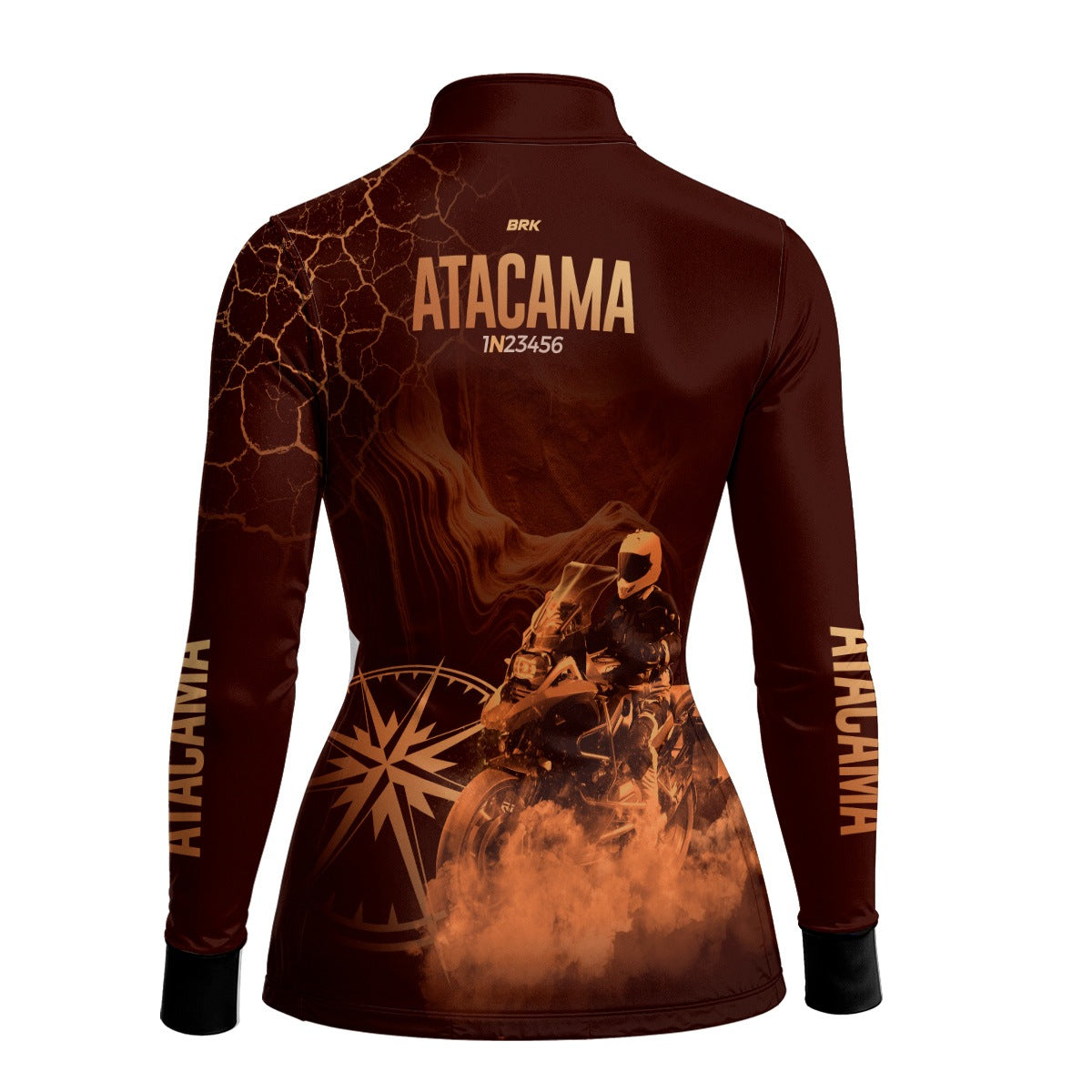 Camisa de Motociclismo Feminina Brk Deserto do Atacama com Proteção Solar UV50+
