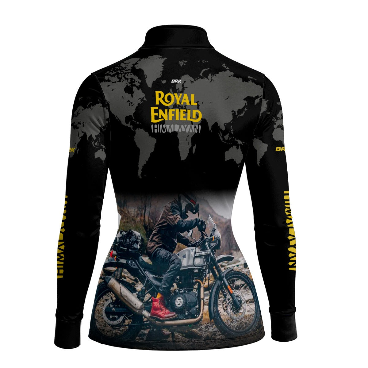 Camisa de Motociclismo Feminina Brk Royal Enfield Himalaian com Proteção UV50+