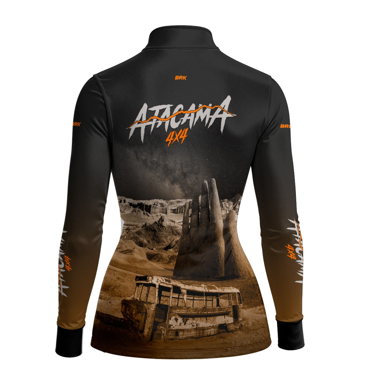 Camisa de Motociclismo Feminina Brk Expedição 4X4 Atacama com Proteção Solar UV50+